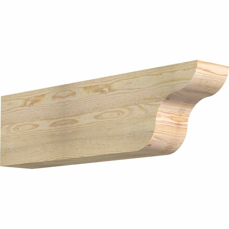 Ekena Millwork Carmel Rough Sawn Rafter Tail, Douglas Fir, 6"W x 10"H x 36"L RFT06X10X36CAR00RDF